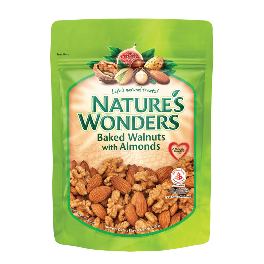 Baked Walnuts with Almonds