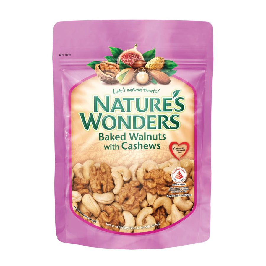 Baked Walnuts with Cashews