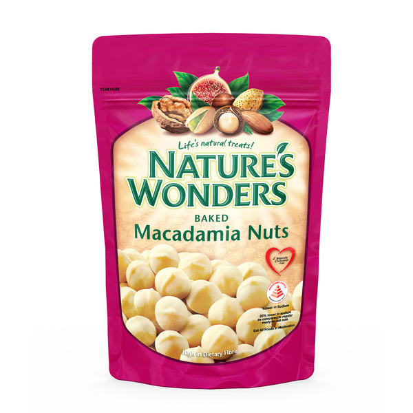 Baked Macadamia Nuts - Nature's Wonders Singapore