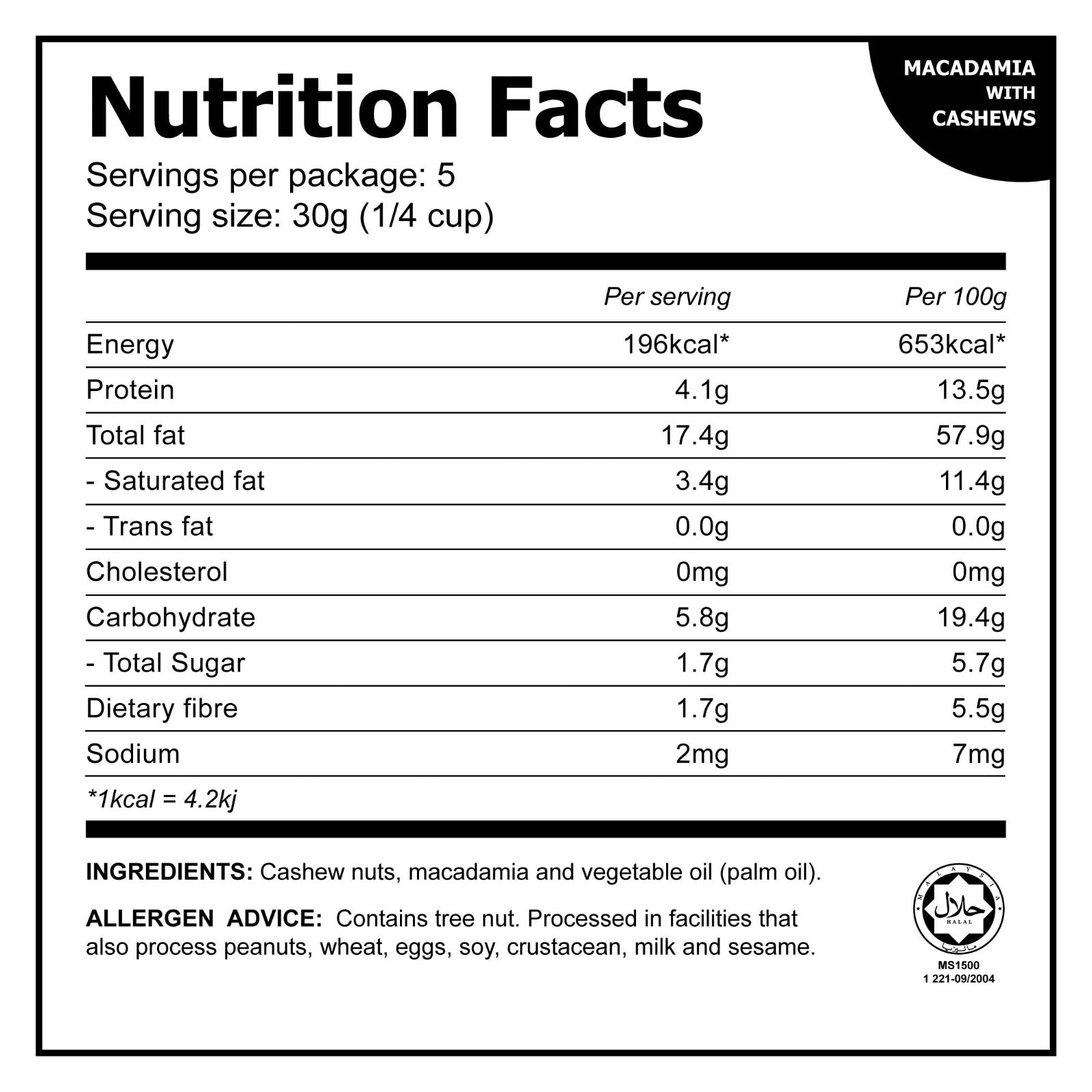 Macadamia with Cashews Mix