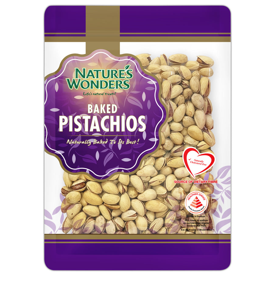 Baked Pistachios- Lightly Salted (380g)