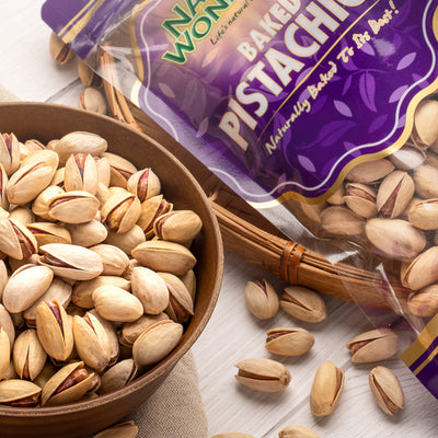 Baked Pistachios- Lightly Salted (380g)